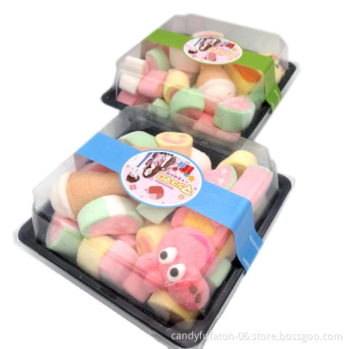 Mixed Fruity marshmallow candy for wholesale in different packages